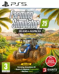 Ilustracja Farming Simulator 25: Beans & Alpacas Edition PL (PS5)